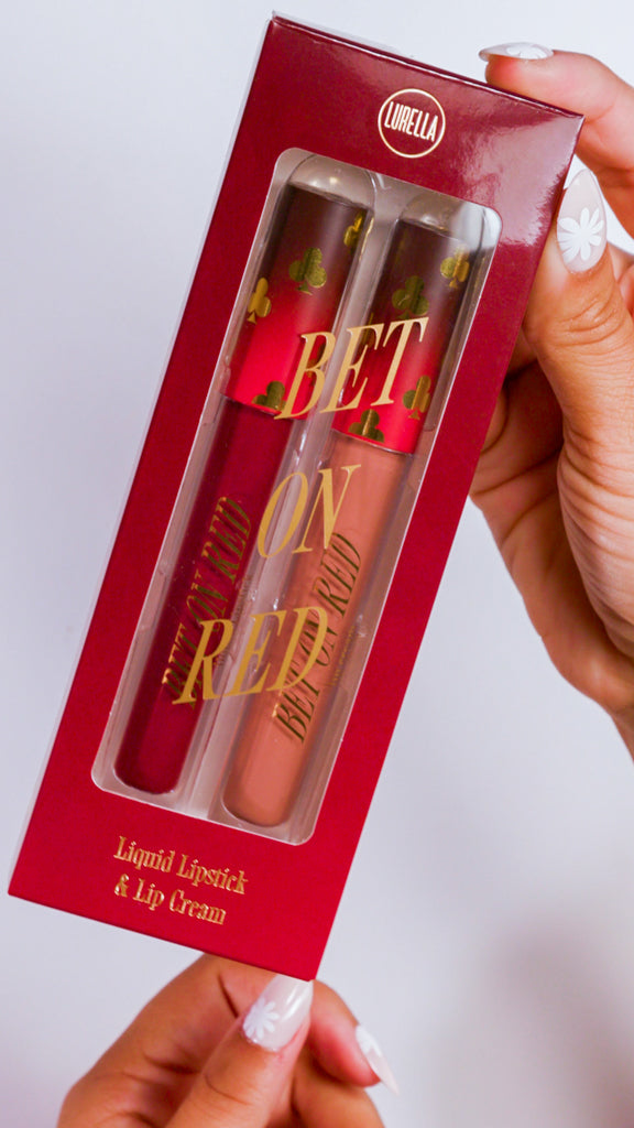 Bet On Red Liquid Lipstick & Lip Cream Duo
