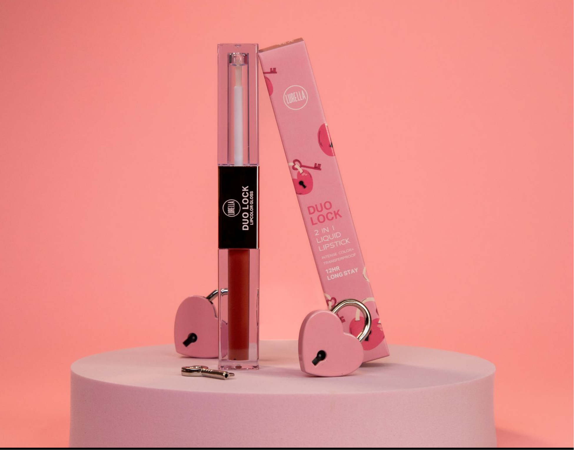 Duo Lock 2 in 1 Lipstick & Gloss