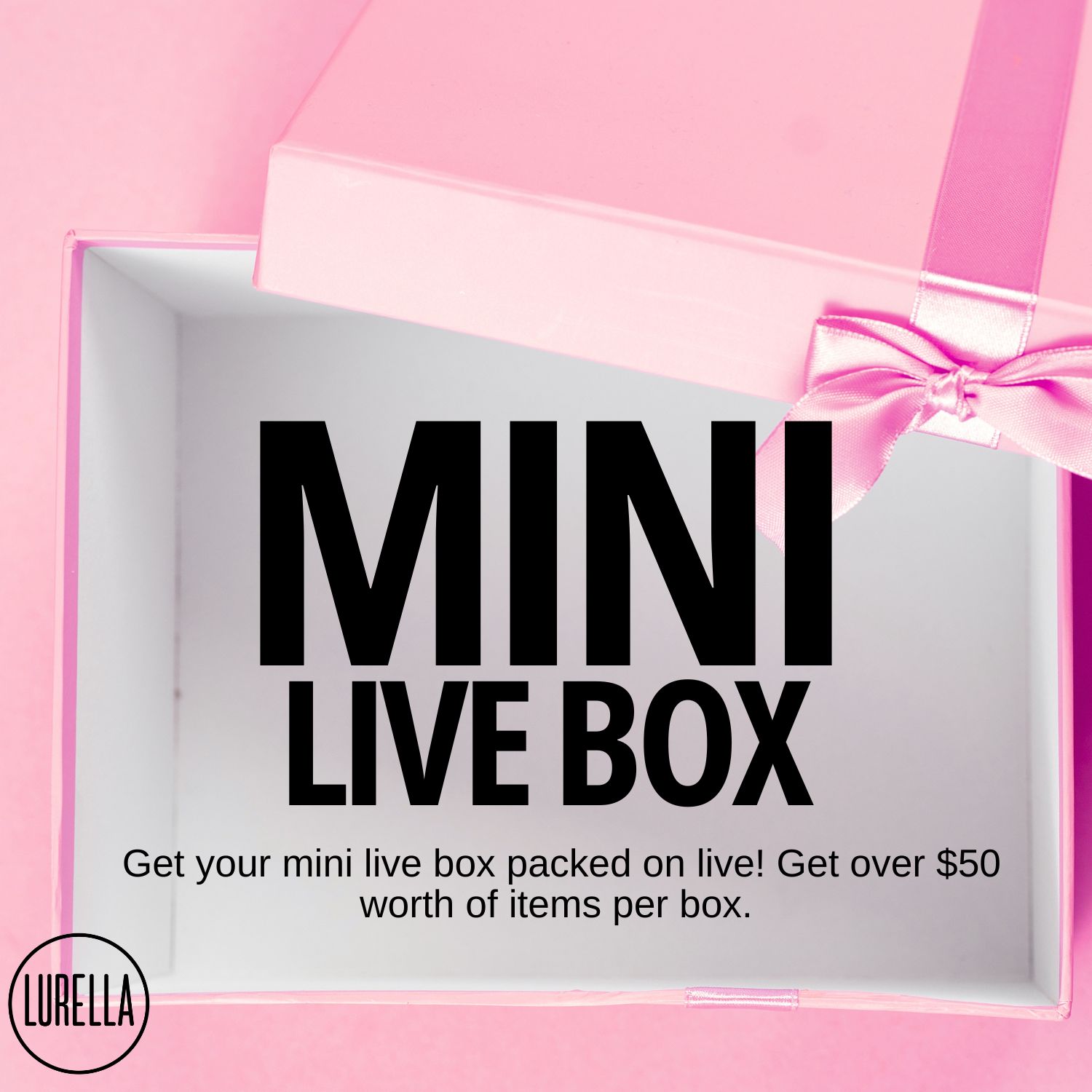 TIKTOK LIVE MAKEUP BOX