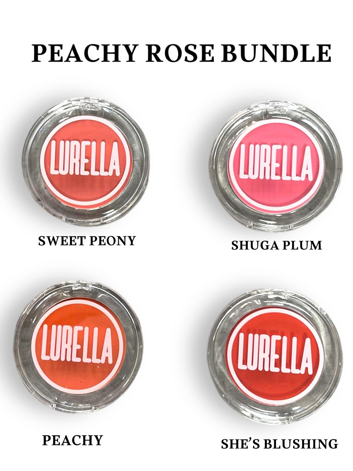 Lurella Cosmetics Blush Bundles - Set of 4 Individual Blushes with 4 Different Shades