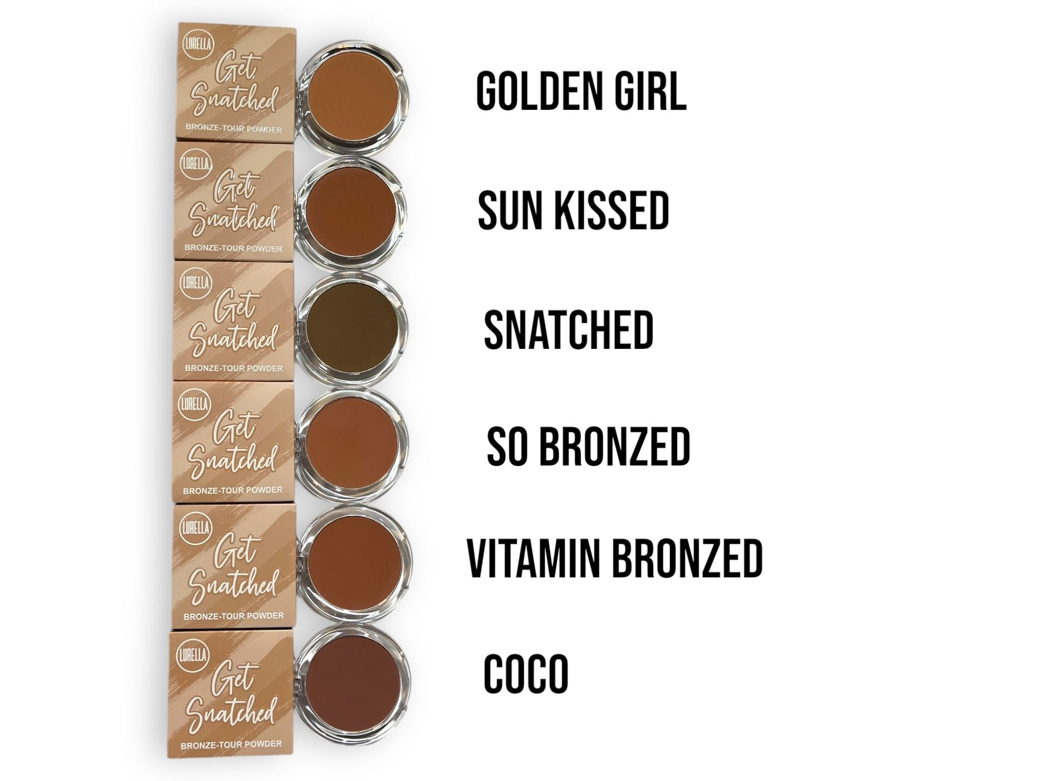 Lurella Cosmetics 6 pack Contour/Bronzer