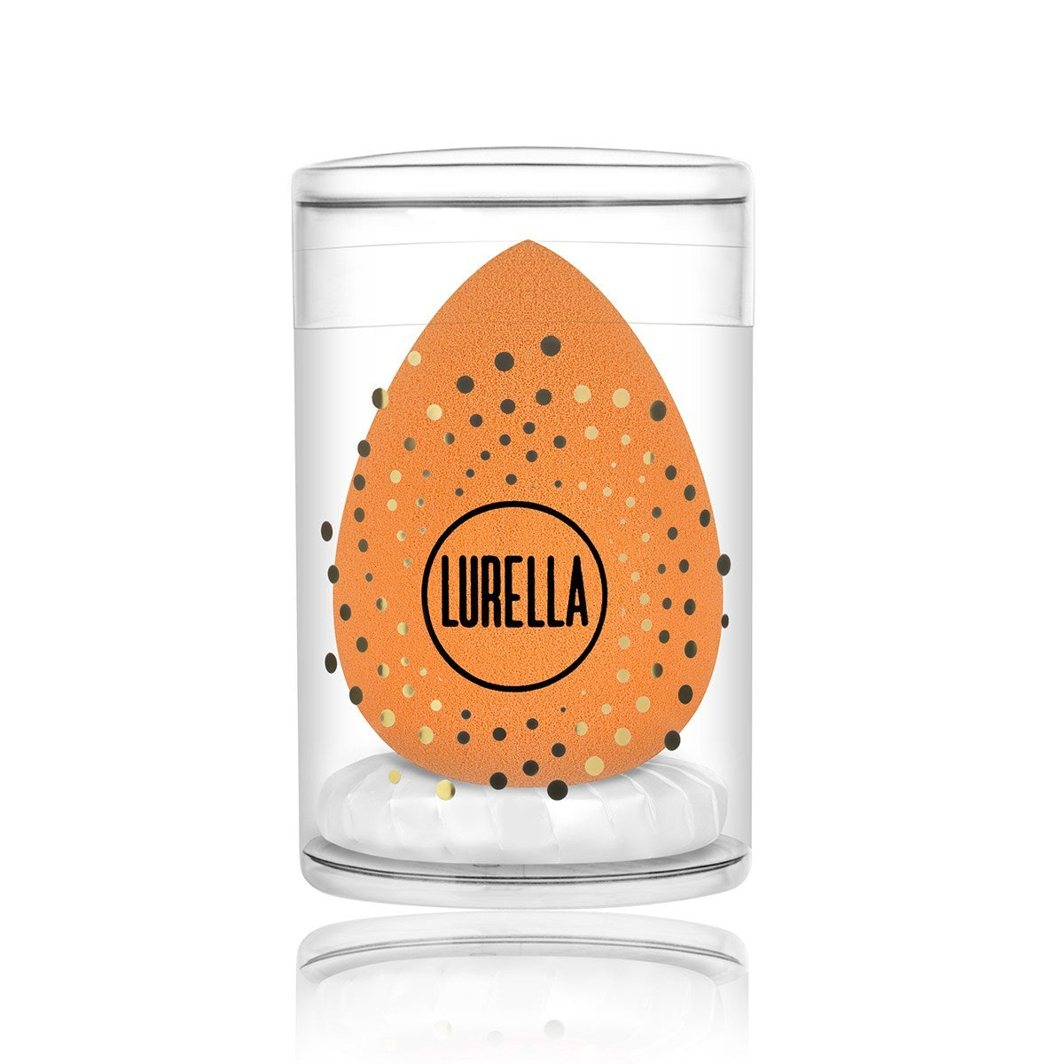 Teardrop Beauty Sponge - Orange - Lurella Cosmetics
