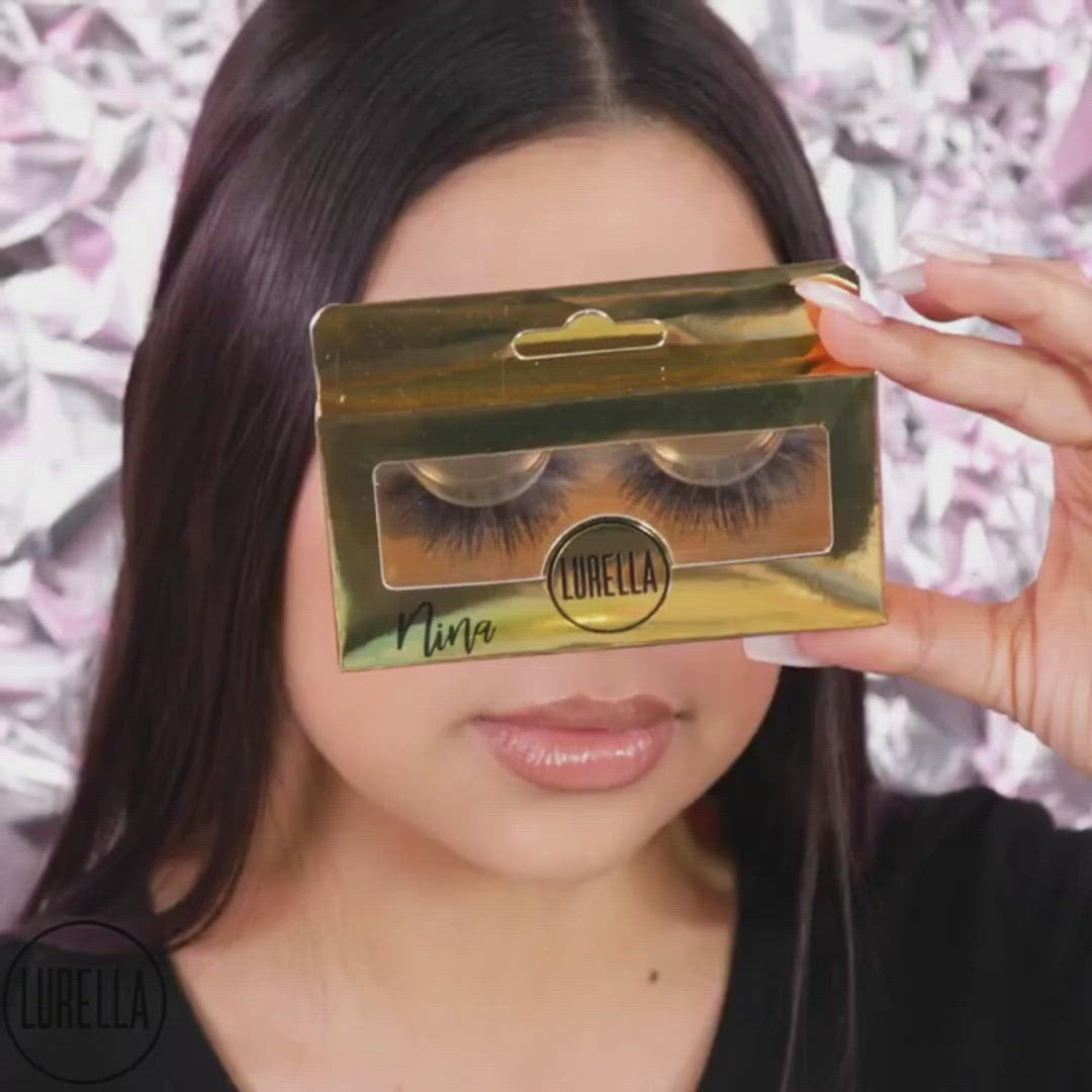 3D Mink Eyelashes - Nina