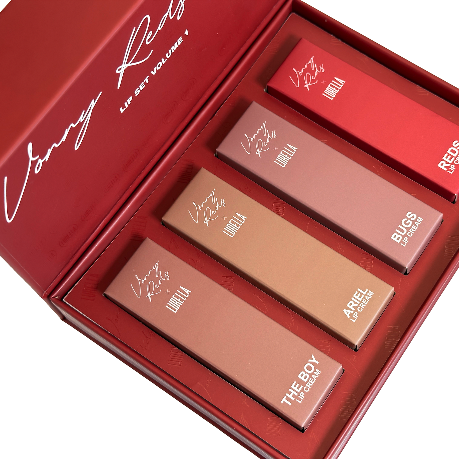 Lurella x Vonny Reds Lip Set Volume 1