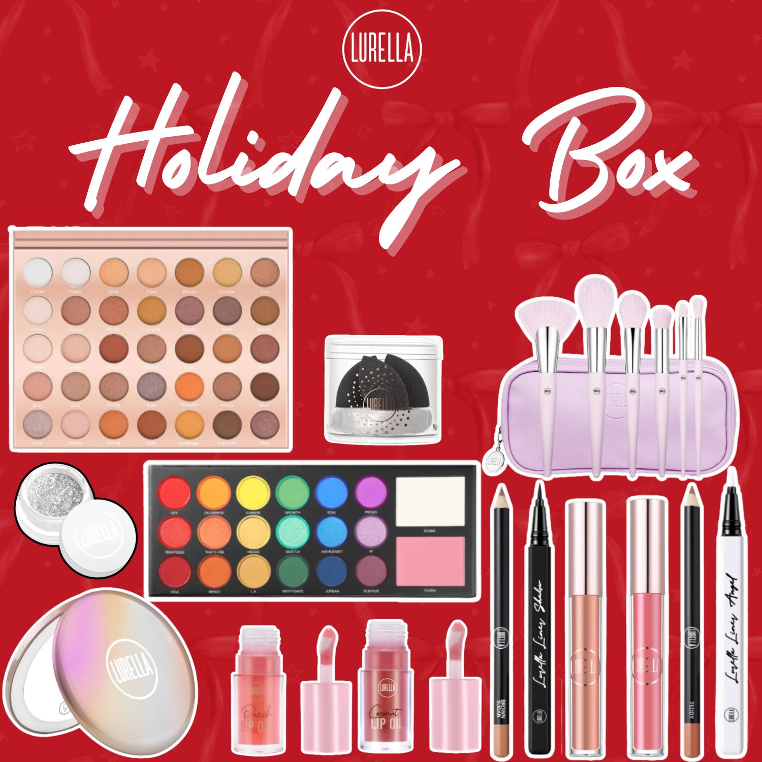 LURELLA COSMETICS HOLIDAY MAKEUP  BOX VALUE $ 160.00