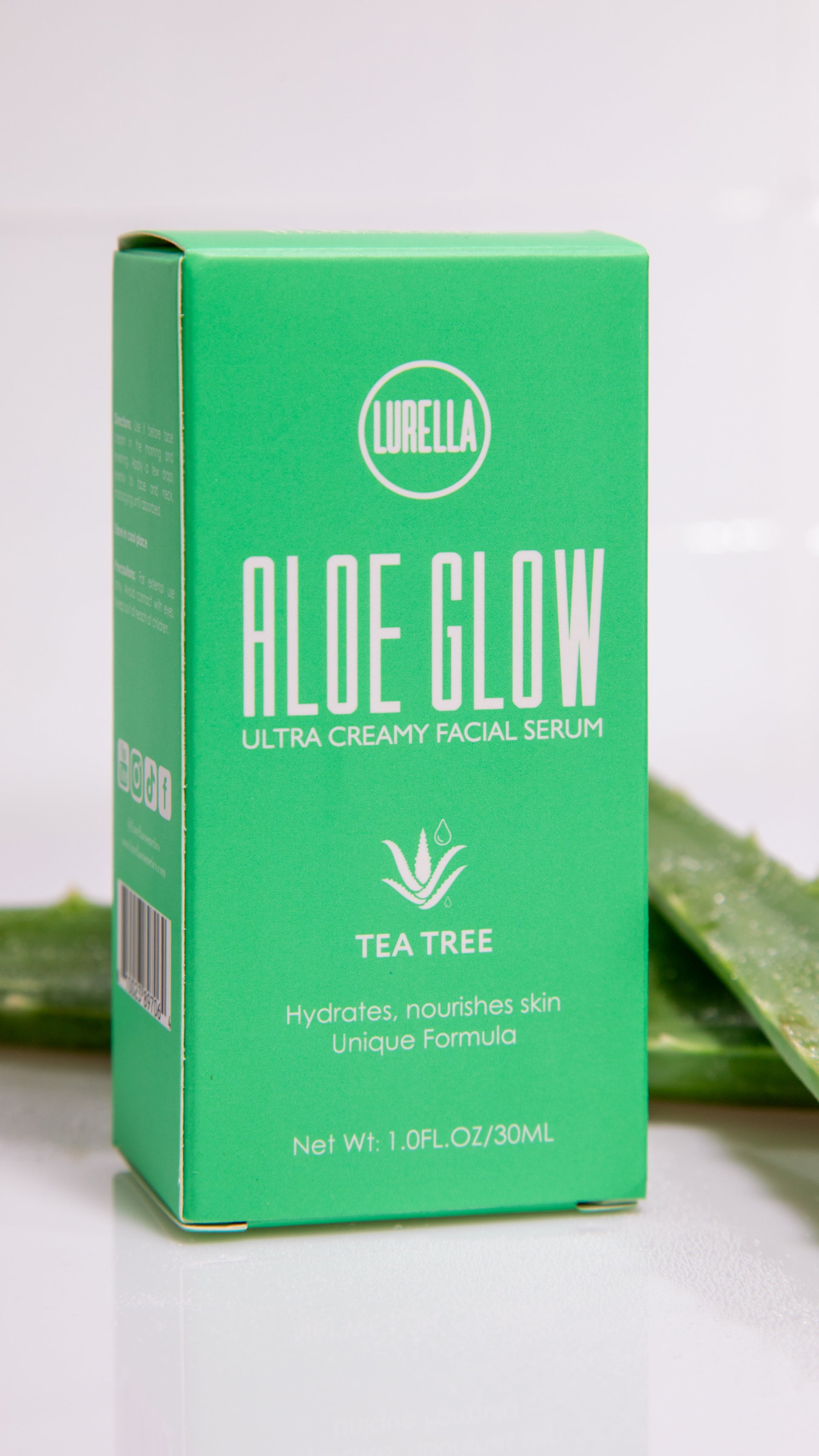 Aloe Glow Face Serums – Lurella Cosmetics