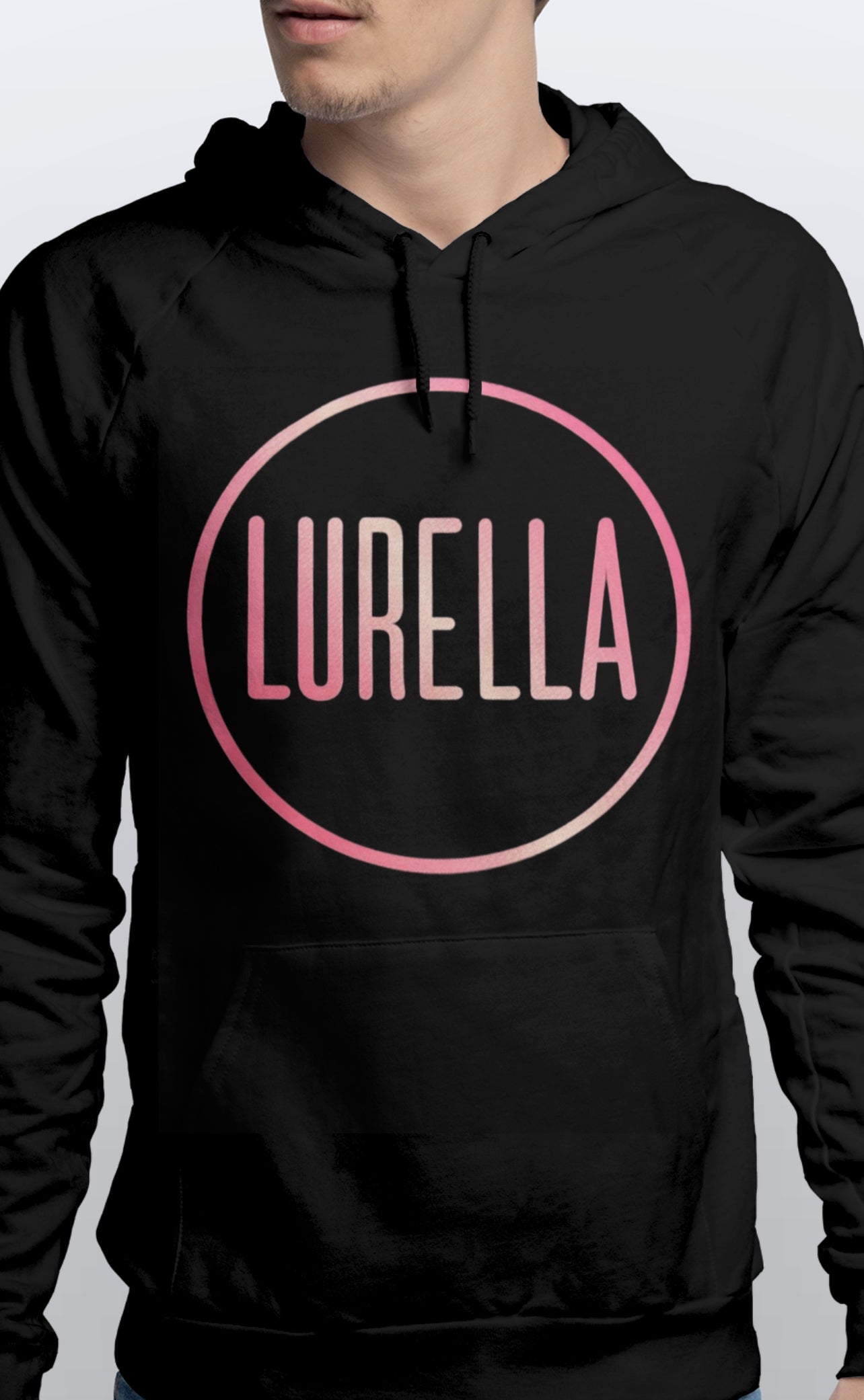 Lurella Black w/ Pink Hoodie