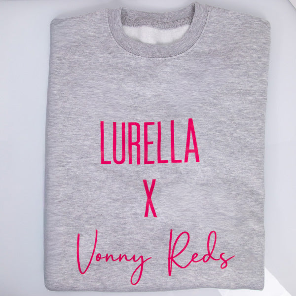 Lurella x Vonny Reds Crew Neck