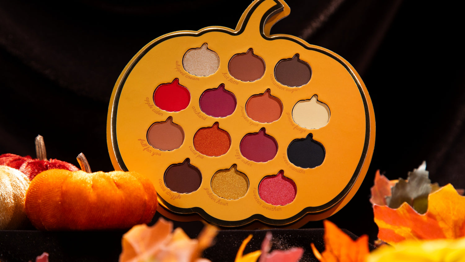 Sugar &amp; Pumpkin Spice 15 Color Palette