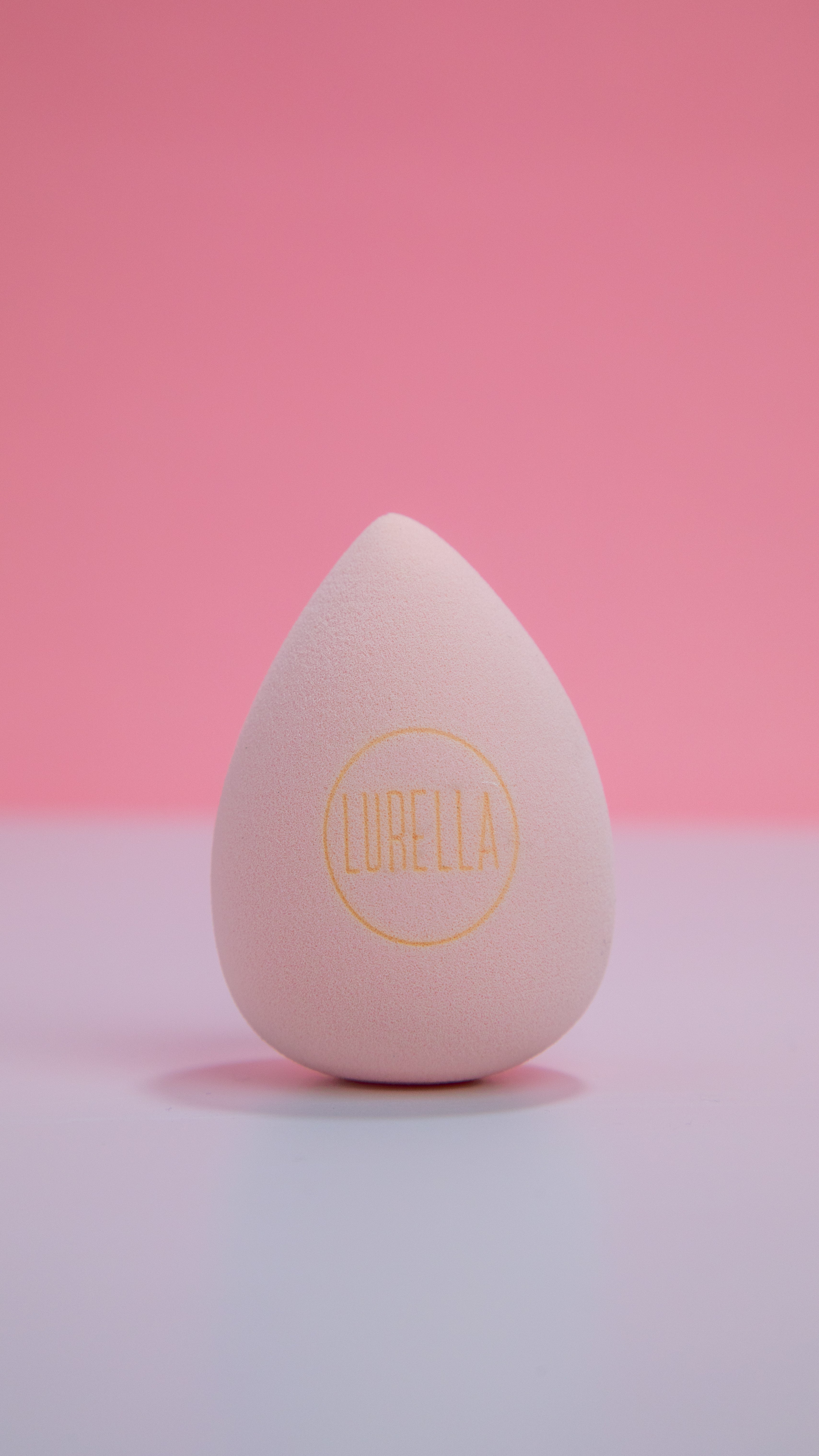 TEAR DROP SPONGE LIGHT PINK