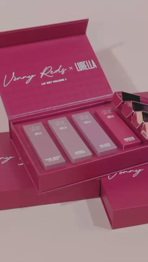 Lurella x Vonny Reds Lip Set Volume 1