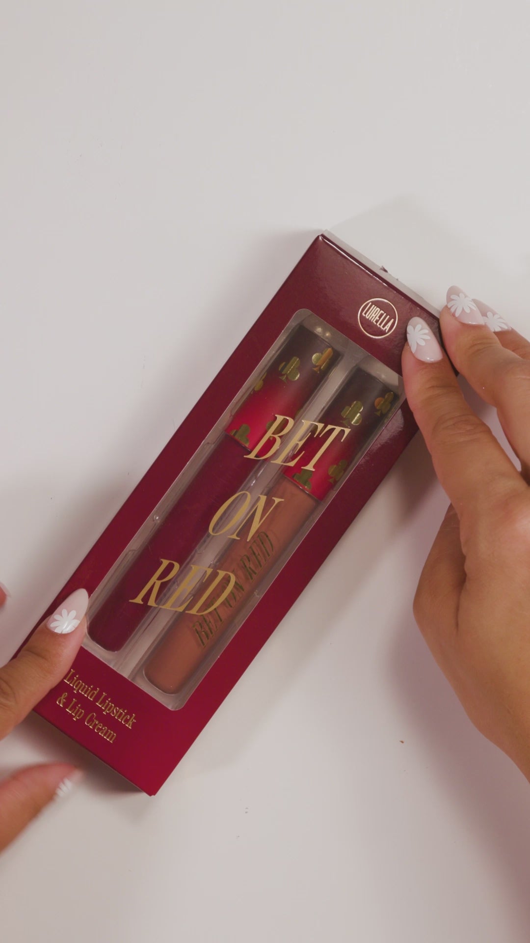 Bet On Red Liquid Lipstick &amp; Lip Cream Duo