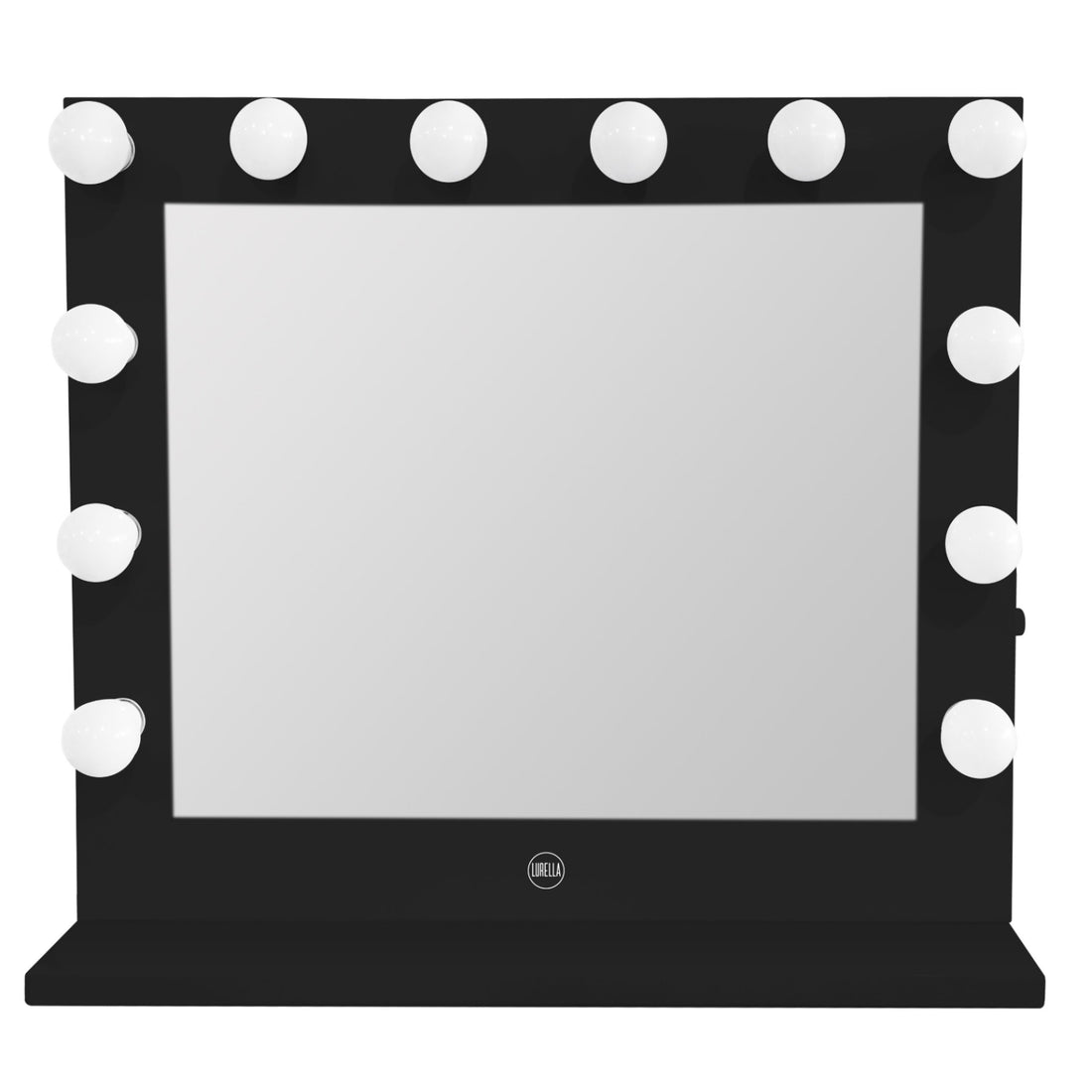 Buy KAILA Make-up Mirror Stand LED Black 30x41 cm here 