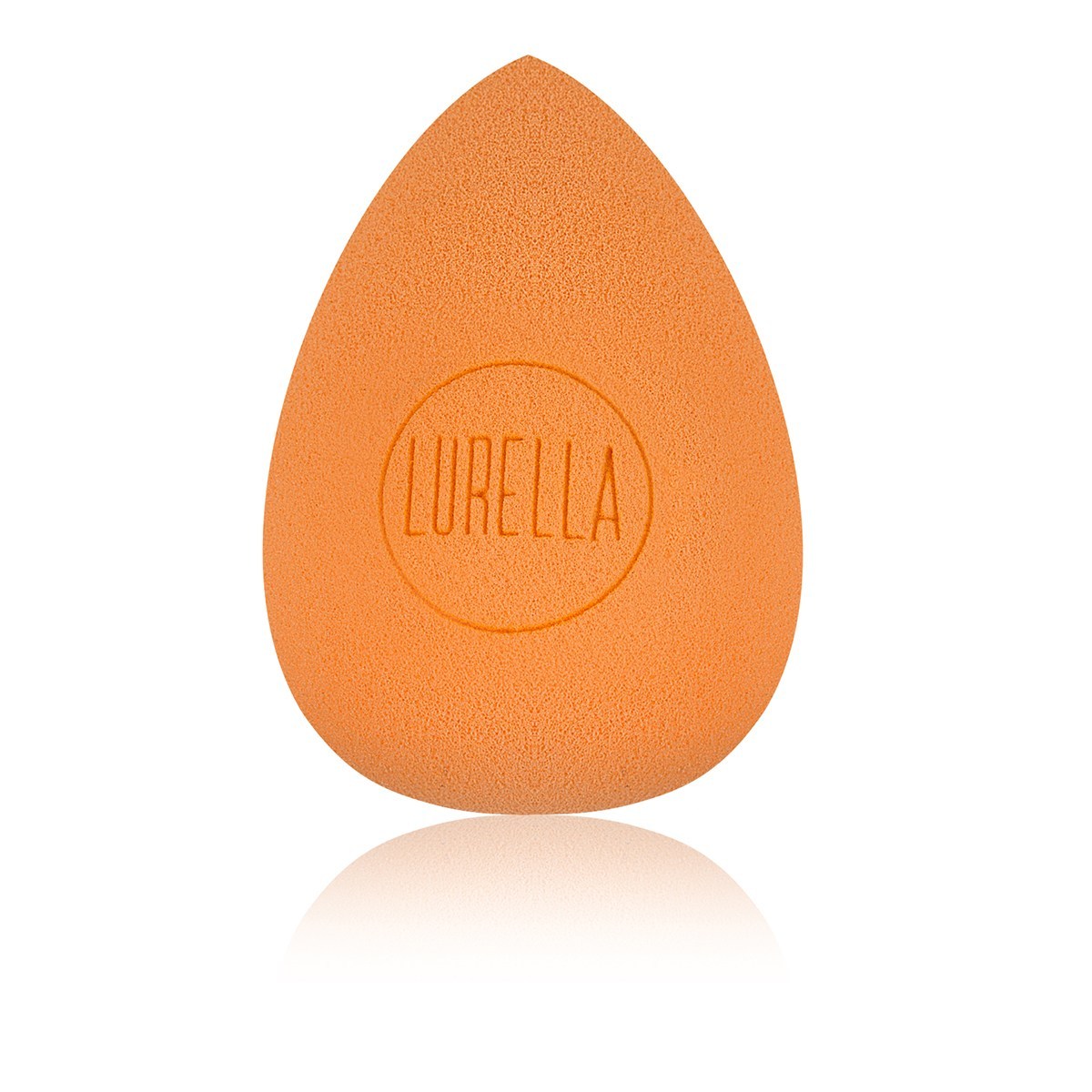 Teardrop Beauty Sponge - Orange - Lurella Cosmetics
