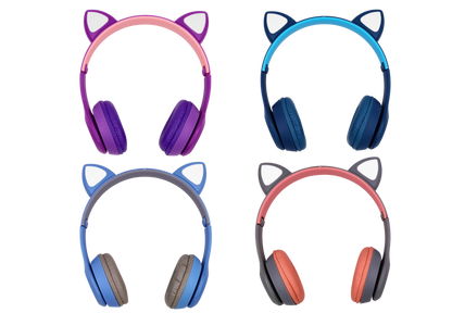 Cat Ears Wireless Headphones