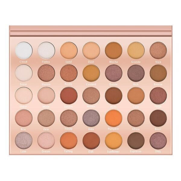 Stay Neutral Eye Shadow Palette - 35 Colors - Lurella Cosmetics