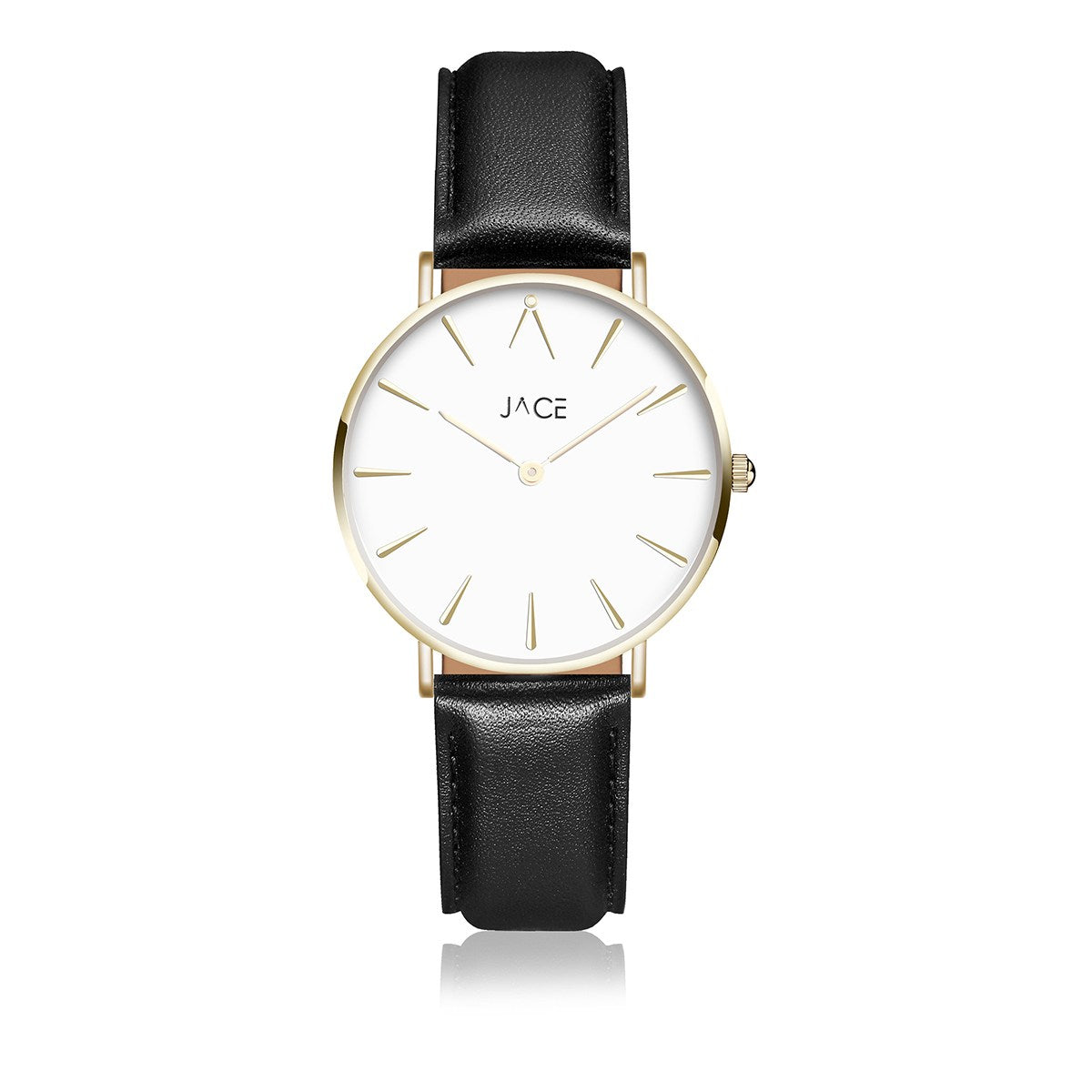 JACE - &quot;ZANZIBAR&quot; WOMEN`S LEATHER BAND WATCH