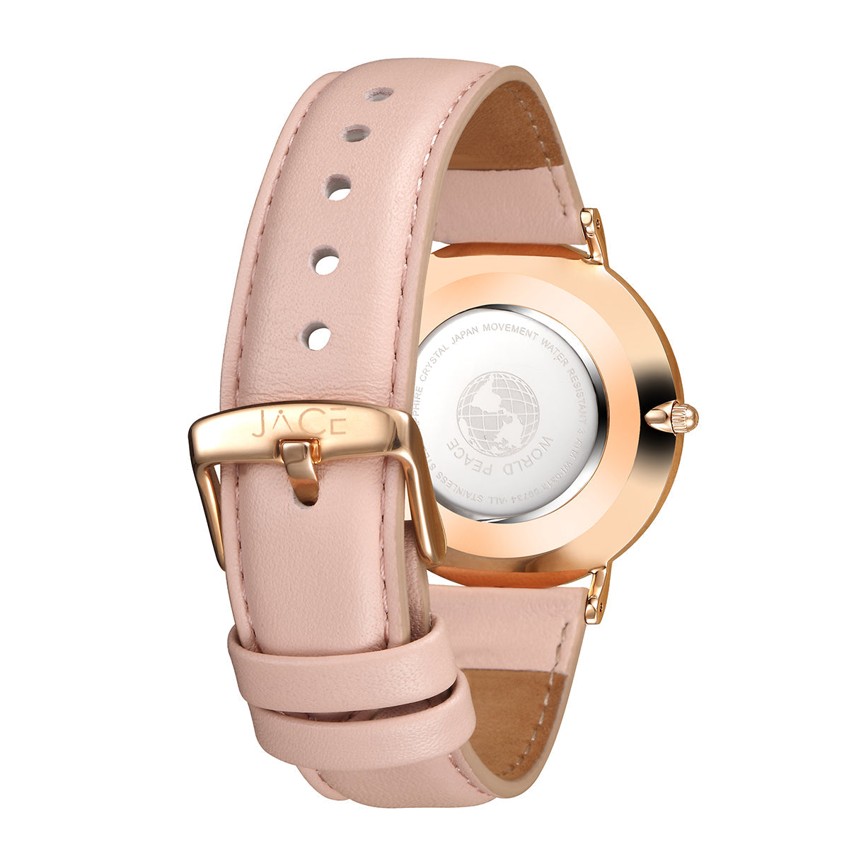 &quot;NASSAU&quot; WOMEN`S LEATHER BAND WATCH