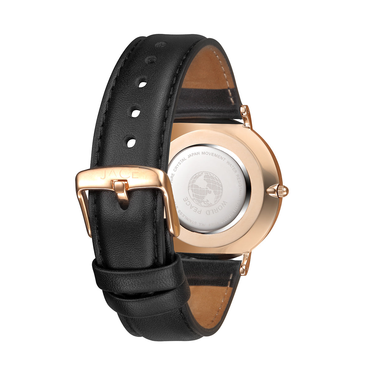 &quot;SINGAPORE&quot; WOMEN`S LEATHER BAND WATCH