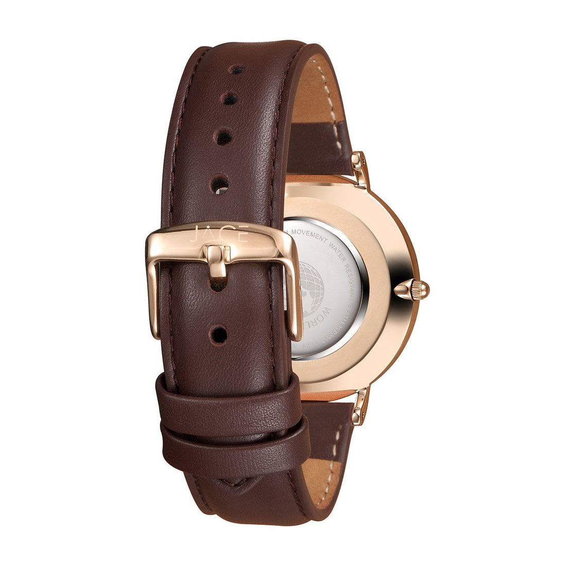 &quot;BRUSSELS&quot; WOMEN`S LEATHER BAND WATCH