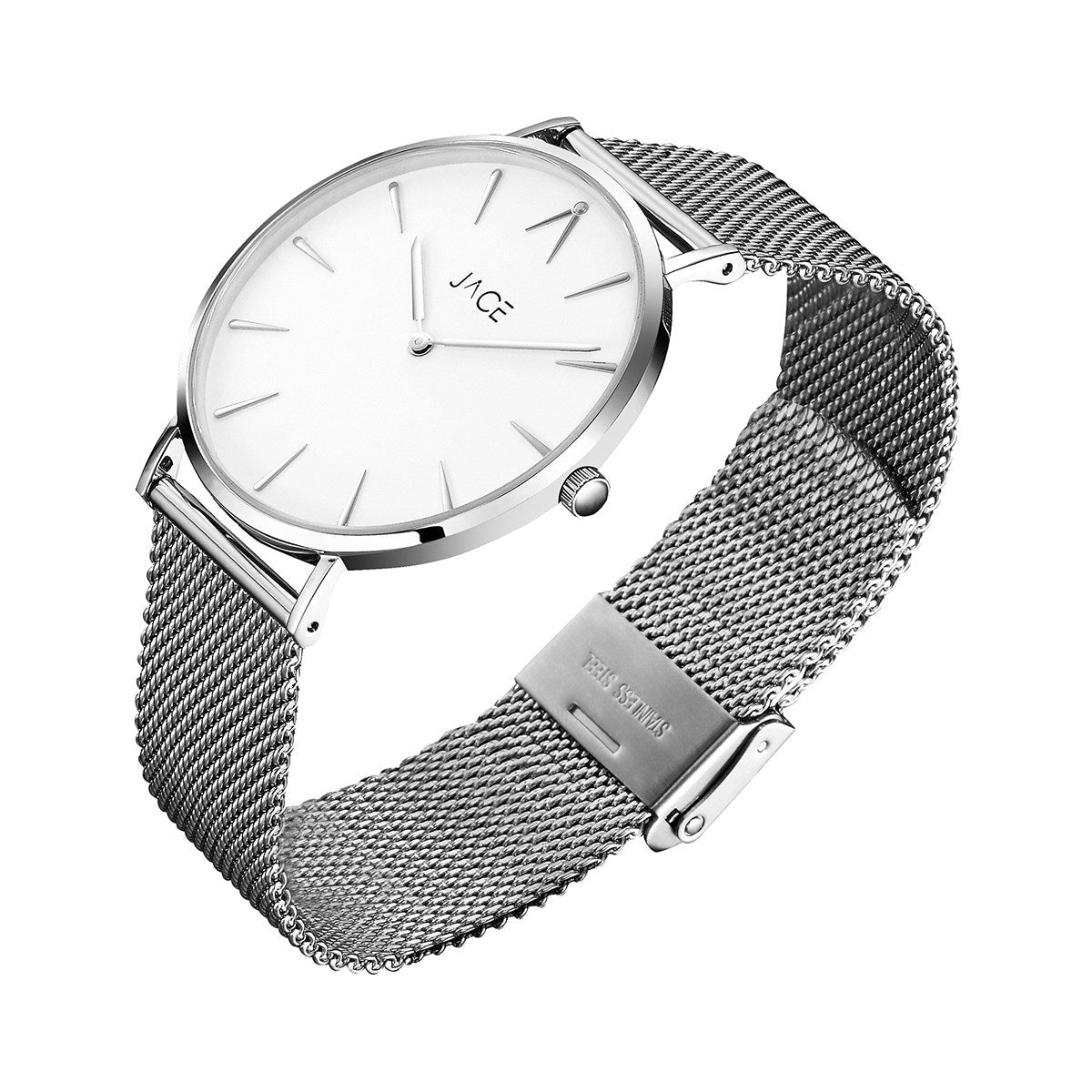 JACE - &quot;BRIDGETOWN&quot; WOMEN`S MESH BAND WATCH