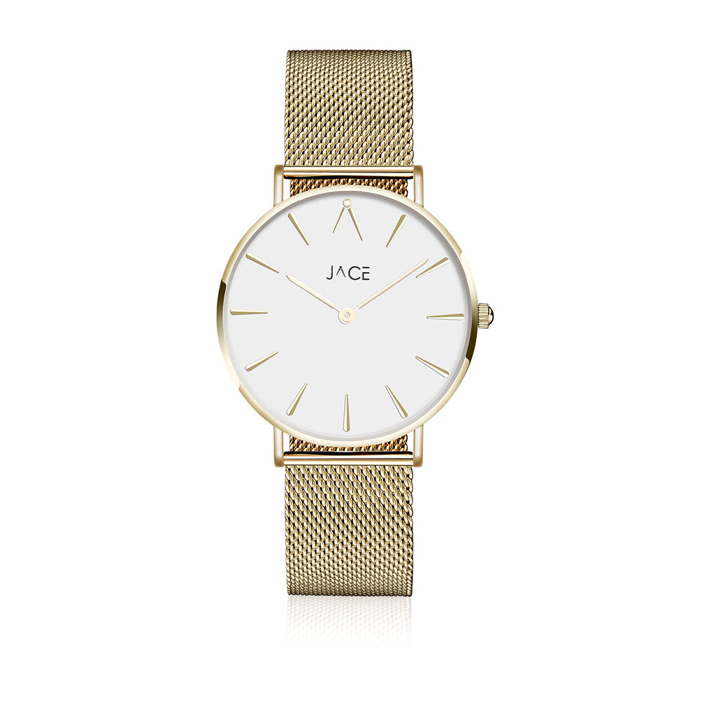 JACE - "MOSCOW" WOMEN`S MESH BAND WATCH