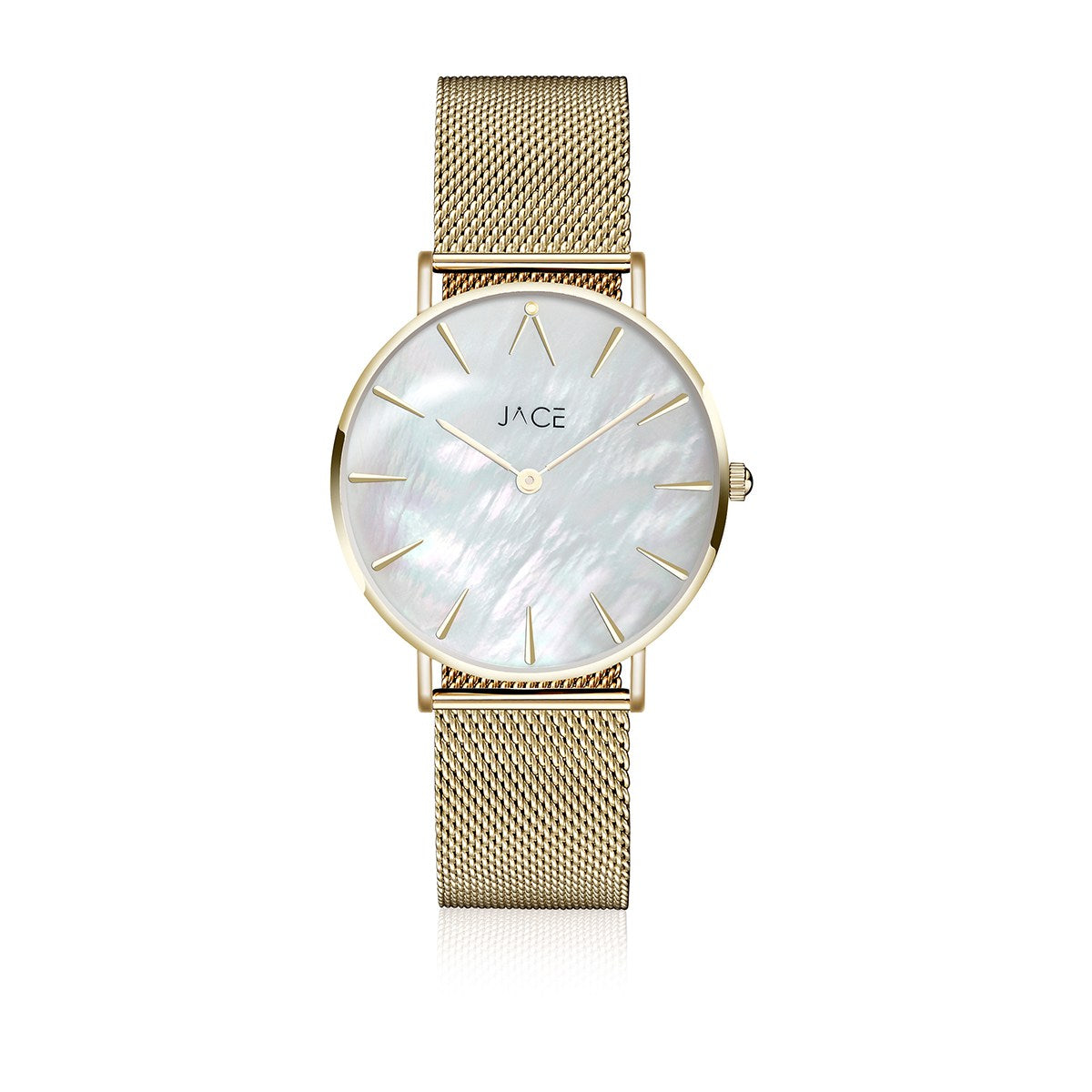 JACE - &quot;PRAGUE&quot; WOMEN`S MESH BAND WATCH