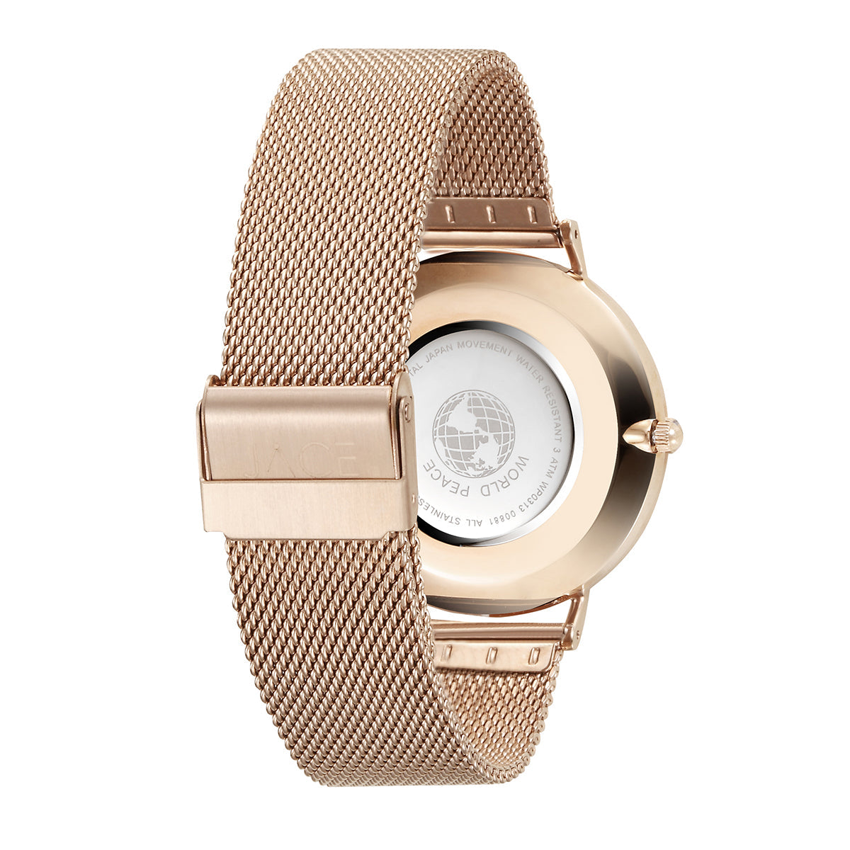 JACE - &quot;SAN JOSE&quot; WOMEN`S MESH BAND WATCH