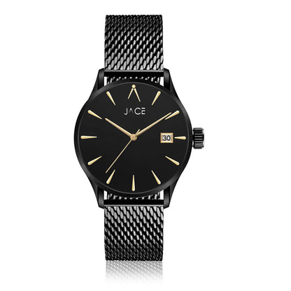 JACE - &quot;LAGOS&quot; MEN`S MESH BAND WATCH